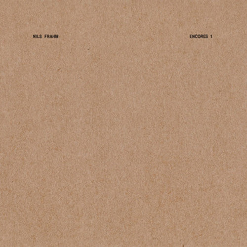 Nils Frahm: Encores 1 - Record