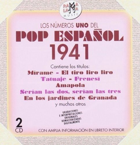 Various Artists: Los Numeros 1 Del Pop Espanol 1941 / Various - CD