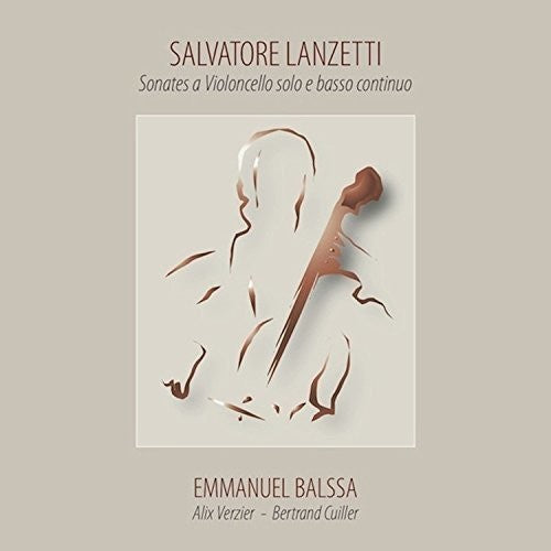 Lanzetti / Balssa / Verzier: Sonates a Violoncello Solo E Basso Continuo - Record