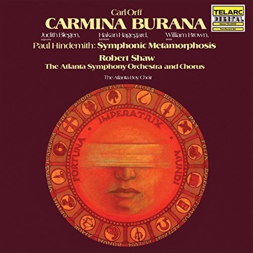 Orff / Shaw, Robert / Atlanta Symphony Orchestra: Carmina Burana - Record