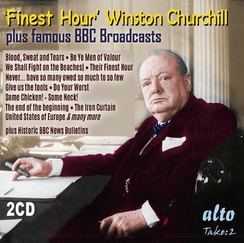 Winston Churchill / BBC Bulletins: Finest Hour Winston Churchill's Greatest Speeches - Record