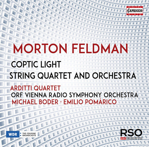 Arditti Quartet  Orf Vienna Radio Symphony Orchestra  Broder  Pomarico: Coptic Light - Record