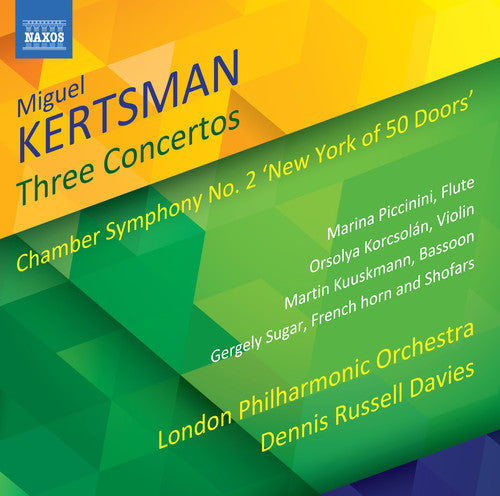 Kertsman / Various: 3 Concertos / Chamber Symphony 2 - Record