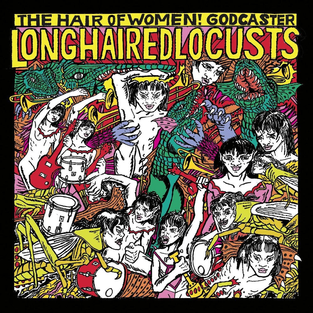 Godcaster- Long Haired Locusts { VINYL LP }