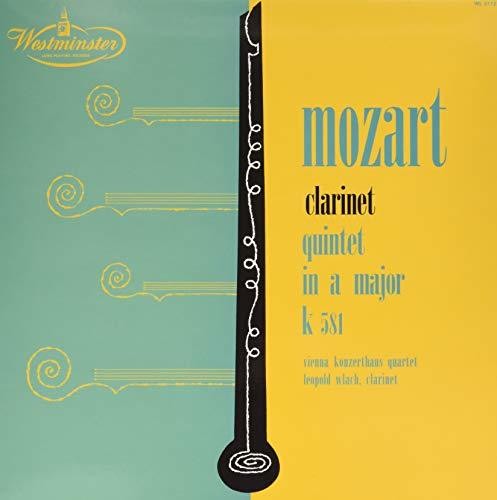 Leopold Wlach: Mozart Clarinet Quintet In A Major - Record