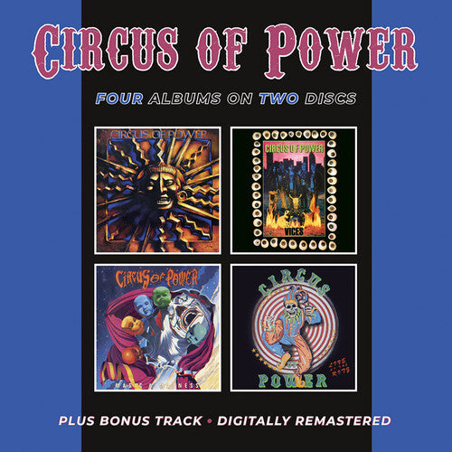 Circus of Power: Circus Of Power / Vices / Magic & Madness / Live At The Ritz - CD