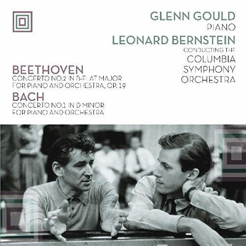 Glenn Gould: Plays Beethoven Concerto 2 & Bach Concerto 1 - Record