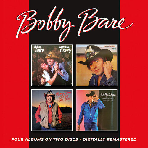 Bobby Bare: Drunk & Crazy / As Is / Ain't Got Nothin' To Lose / Drinkin' From The Bottle, Singin' From The Heart - Record
