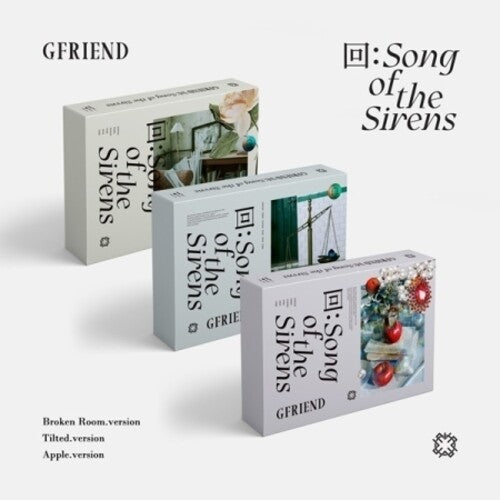 Gfriend: Song of the Sirens (Random Cover) (incl. 60pg Photobook, Mini Book,Folding Paper, 2pc Photocard + Lenticular Photocard) - CD