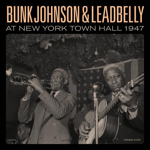 Bunk Johnson- Bunk Johnson & Leadbelly At New York Town Hall 1947 { VINYL LP }