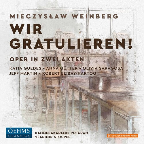 Guedes  Gutter  Saragosa  Martin  Elibay-Hartog  Kammerakademie Potsdam  Stoupel: Wir Gratulieren - Record
