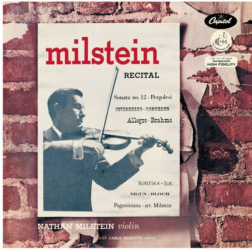 Nathan Milstein: A Nathan Milstein Recital - Record