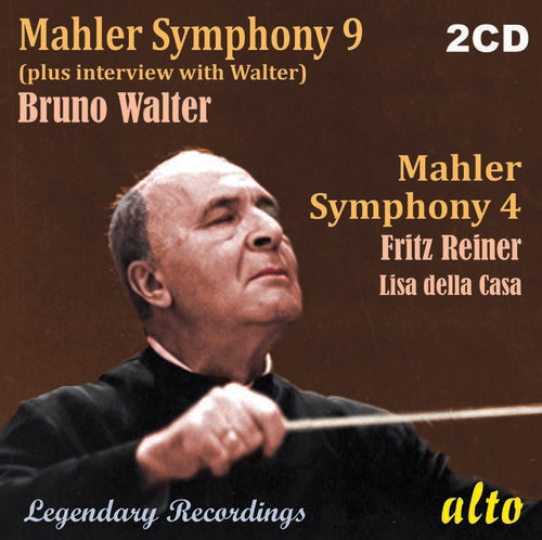 Walter, Bruno / Reiner, Fritz: Mahler: Symphony 9 (+interview) Symphony 4 - Record