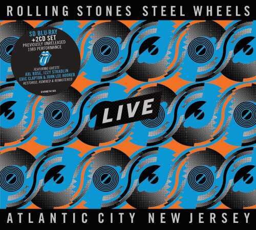 The Rolling Stones: Steel Wheels Live (Live From Atlantic City, NJ, 1989) [2CD/Blu-ray] - CD