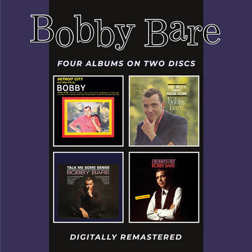 Bobby Bare: Detroit City & Other Hits / 500 Miles Away From Home / Talk Me Some Sense / A Bird Named Yesterday + Bonus Tracks - Record