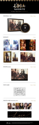 Favorite: 3rd Mini Album: Loca - CD