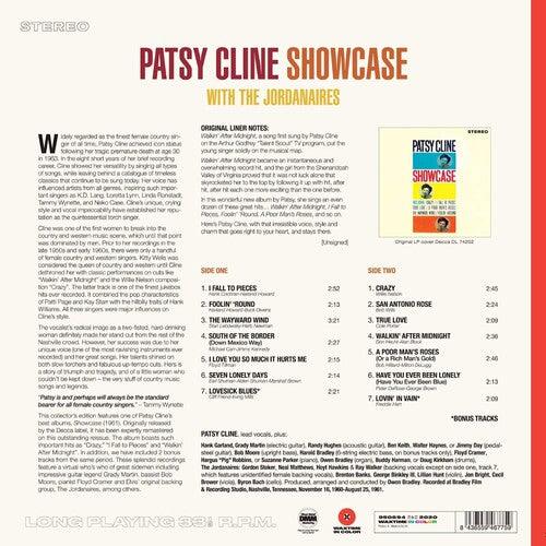 Patsy Cline- Showcase [180-Gram Colored Vinyl With Bonus Tracks] { VINYL LP }
