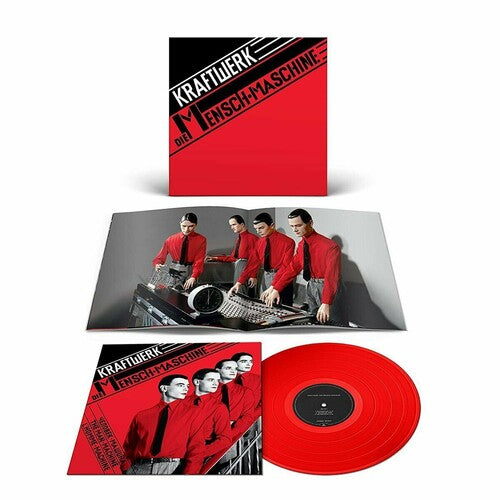 Kraftwerk: Die Mensch-Maschine (German Version) [Transparent Red Colored Vinyl] - Record