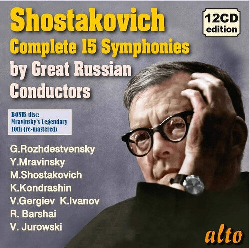 Yevgeni Mravinsky: SHOSTAKOVICH Complete Symphonies; Legendary Russian Conductors - Record