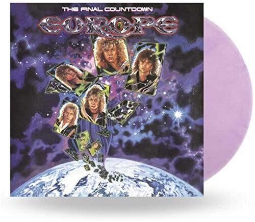 Europe- The Final Countdown - Limited 'Hint Of Purple' Colored Vinyl (DAMAGED) { VINYL LP }
