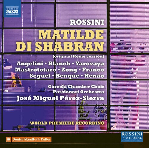 Gorecki Chamber Choir  Krakow  Passionart Orchestra Krakow  Perez-Sierra: Matilde Di Shabran - Record