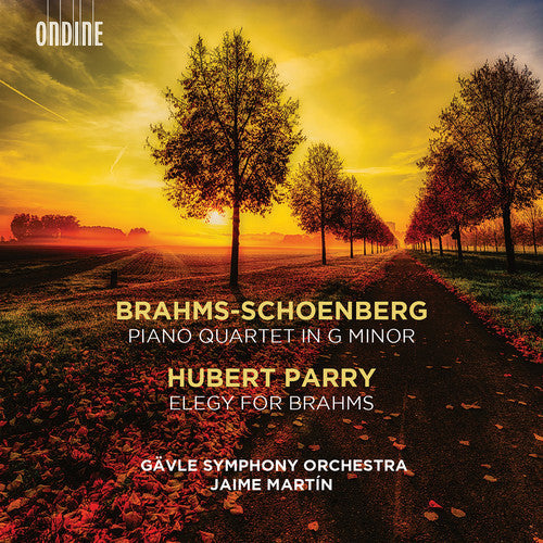 Brahms / Gavle Symphony Orchestra: Piano Quartet in G Minor / Elegy for Brahms - Record