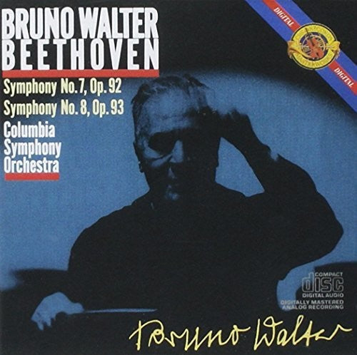 Beethoven / Walter / Columbia Sym Orch: Symphonies Nos 7 8 - Record