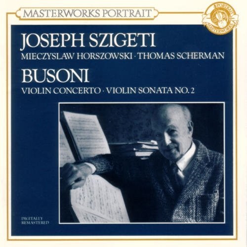 Busoni / Szigeti: Violin Sonata Violin - Record