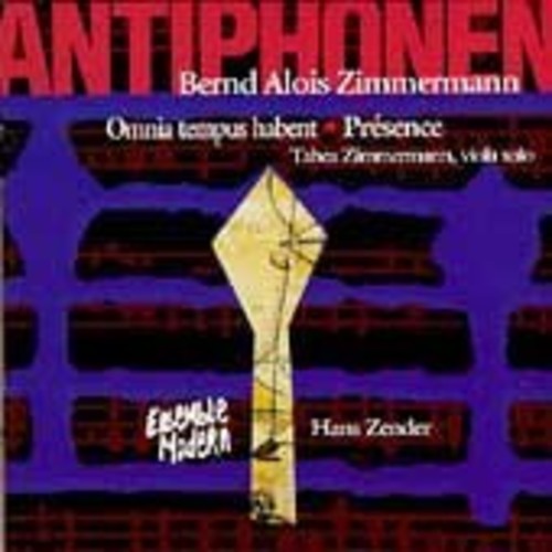 Zimmermann / Zender / Ens Modern: Antiphonen - Record