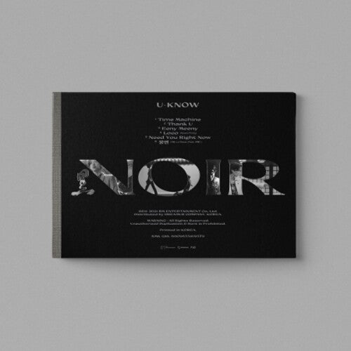 U-Know: Noir (Crank In Version) (incl. 136pg Booklet, Poster, Making Film Card. Postcard, Folded Poster + Photocard) - CD