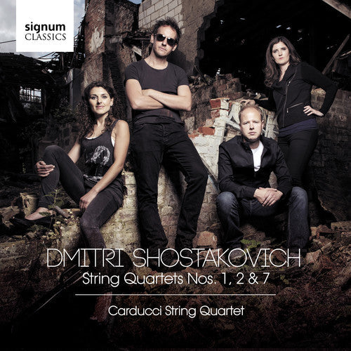 Shostakovich / Carducci Quartet: String Quartets 1, 2 & 7 - Record