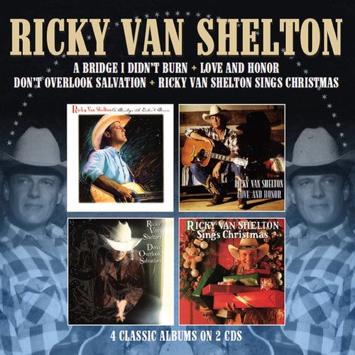 Ricky Van Shelton: Bridge I Didn't Burn / Love & Honor / Don't Overlook Salvation / SingsChristmas - Record