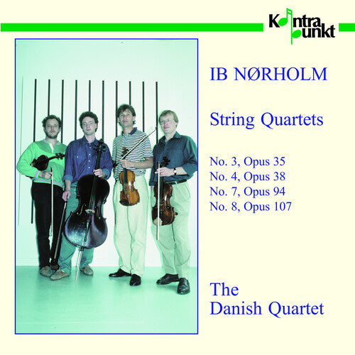 Danish Quartet: String Quartets 3, 4, 7, & 8 - Record