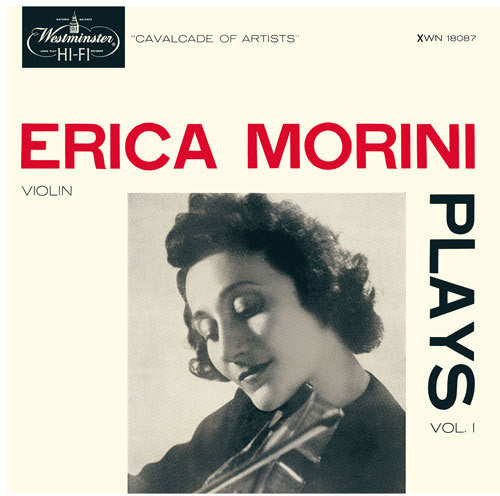 Erica Morini: Erica Morini Plays Vol. 1 - Record