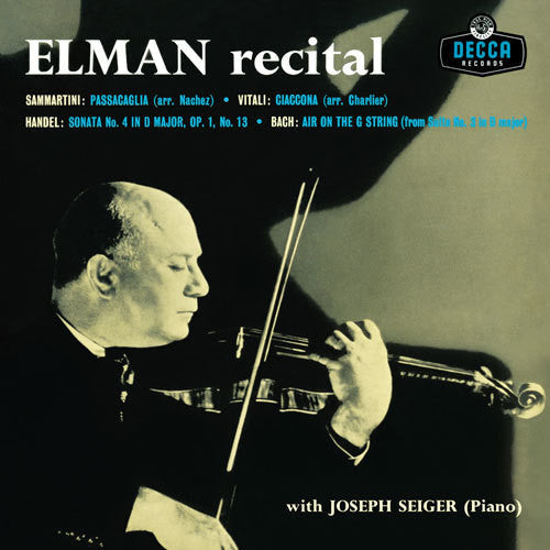 Mischa Elman: Recital - Record