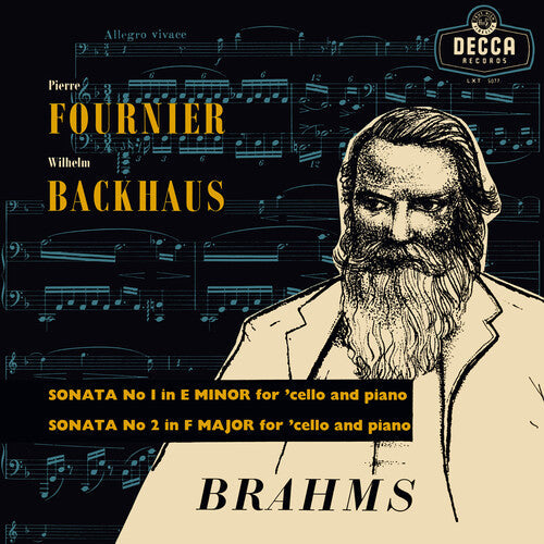 Fournier, Pierre / Backaus, Wilhelm: Brahms Sonatas For Cello & Piano - Record