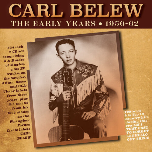 Carl Belew: The Early Years 1956-62 - Record