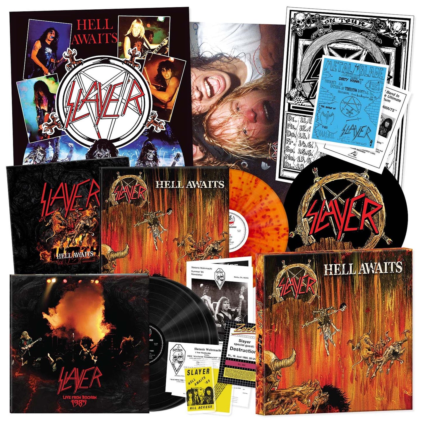 Slayer- Hell Awaits (40th Anniversary Edition) { VINYL LP }