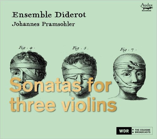 Pramsohle, Johannes / Ensemble Diderot: Sonatas For Three Violins - Record