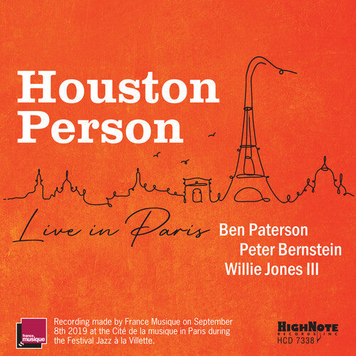 Houston Person: Houston Person Live In Paris - CD