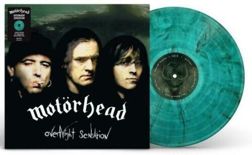Motorhead: Overnight Sensation (Green Smoke Splatter Vinyl) - VINYL