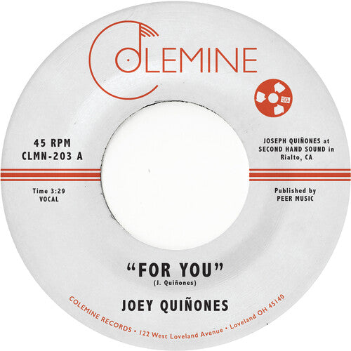 Joey Quinones: For You - 7-INCH SINGLE