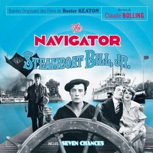 Claude Bolling: Navigator / Steamboat Bill Jr / Seven Chances (Original Soundtrack) - CD