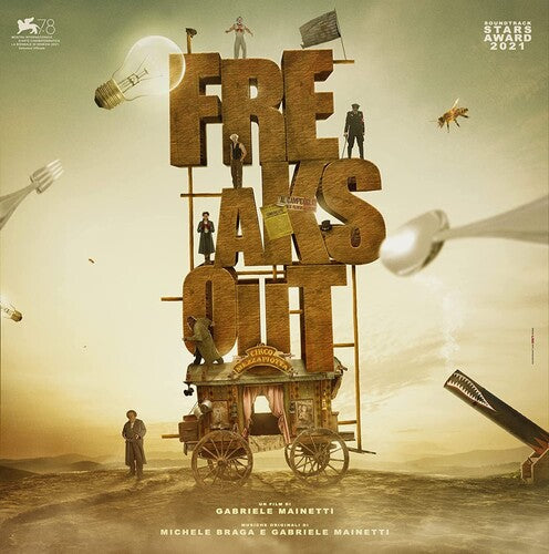 Braga, Michele / Mainetti, Gabriele: Freaks Out (Original Soundtrack) [Autographed] - VINYL