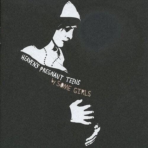 Some Girls- Heaven's Pregnant Teens (Black with Gold Swirl) { VINYL LP }