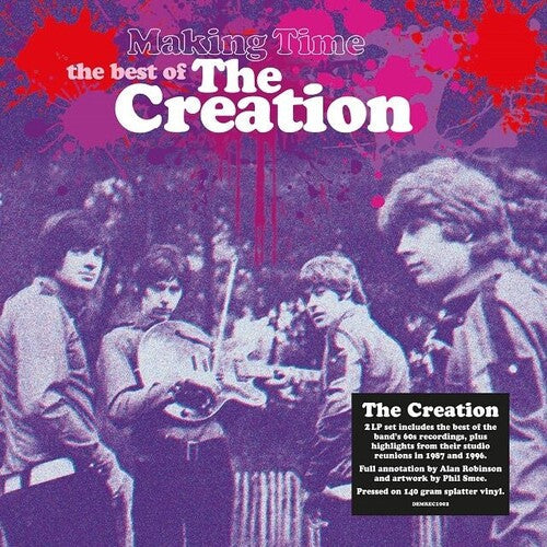 The Creation: Making Time: The Best Of [140-Gram Splatter Colored Vinyl] - VINYL