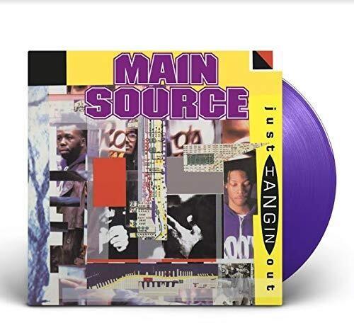 Main Source- Just Hangin' Out / Live At The Barbecue (Purple) { VINYL LP }