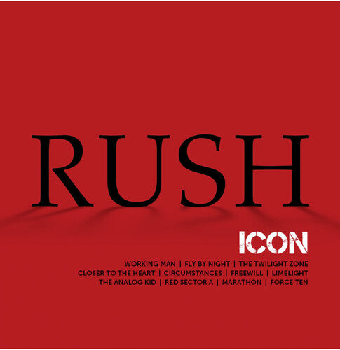 Rush: Icon [Clear Vinyl] - VINYL