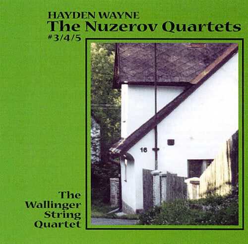 Hayden Wayne: The Nuzerov Quartets #3, 4 & 5 - Record