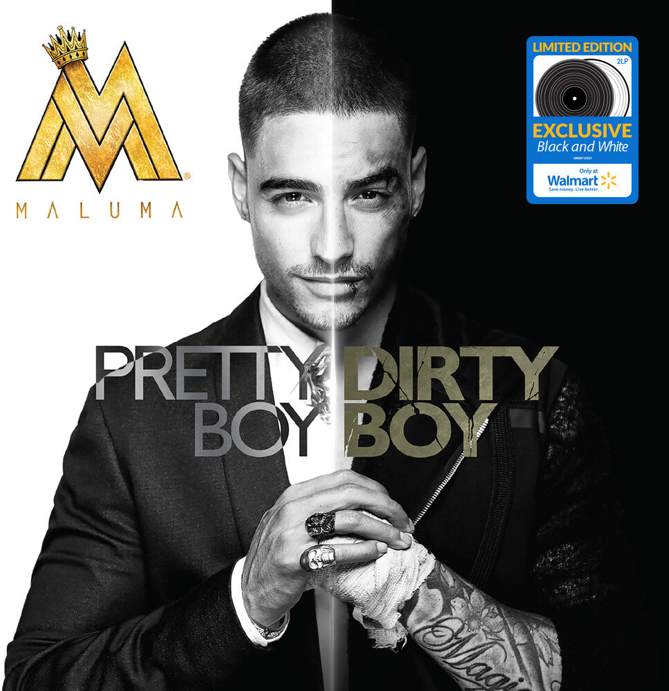Maluma- Pretty Boy Dirty Boy (Blk) [Colored Vinyl] (Wht) { VINYL LP }